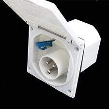 Einbaudose CEE-Einspeisestecker IP44 Wohnwagen Wohnmobil Caravan 220V - 240V