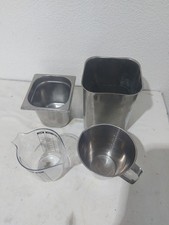 Gastronorm Behälter Edelstahl wie Foto SET mit 4Stück