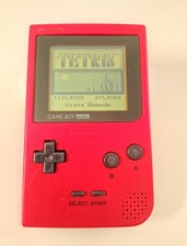 Original Nintendo Gameboy Game Boy Pocket - Top Zustand, Rot