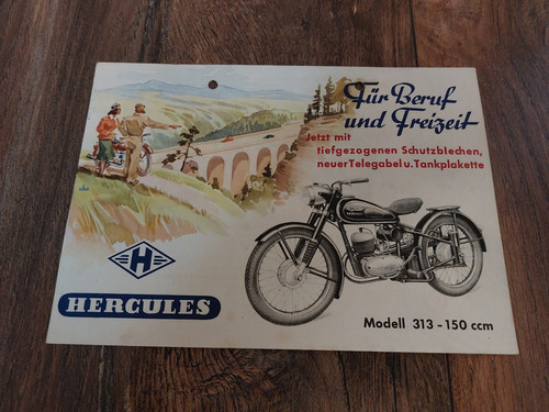 Original prospekt hercules - original,