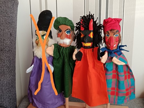 Lotte sievers hahn - sievers, handpuppe