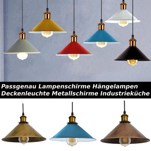 Retro lampenschirm 22cm metall - lampenschirm,