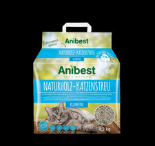 Anibest Naturholz-Katzenstreu