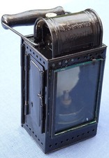 Deutsche Reichsbahn Gesellschaft Karbidlampe Signallampe A. Sartorius Wuppertal