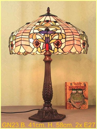 Tiffany stand tisch lampe - tiffany,