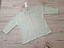 Bluse 3/4-Arm • Street One • Gr. 38 • mintgrün • Basicteil • (V) • NEU NP 39,99