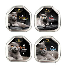 MY HAPPY PETS Premium Katzenfutter 4 Sorten Pastete getreidefrei 240 x 99,2 g
