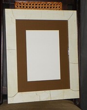 Bilderrahmen in Altweiß
