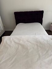 Bett, Jugendbett, Mädchenbett, Holzbett Weiss, 100x200 cm