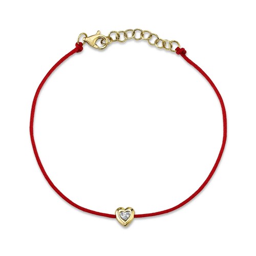 14k gelbgold herzschliff - 14k,