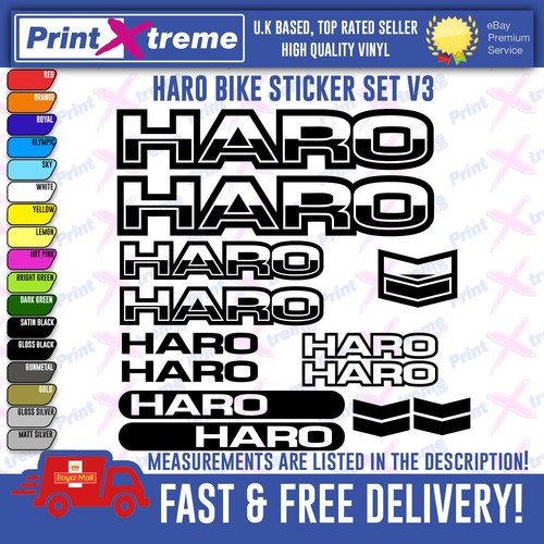 Haro bikes aufkleber sticker - haro,
