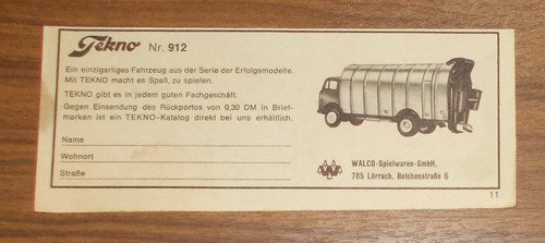 Seltene werbung tekno - werbung,