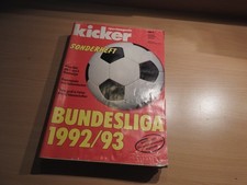 Kicker Sonderheft-Bundesliga 1992/ 1993  -komplett mit Stecktabelle