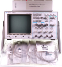 HP Agilent 54601B 100MHz 4Ch. Oscilloskope 54650A GPIB  4 Tastköpfe Manuals