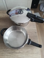 Fissler Vitavit Schnellkochtopf  Duo-Set  2,5 l + Topf 4,5 l - NP 280€