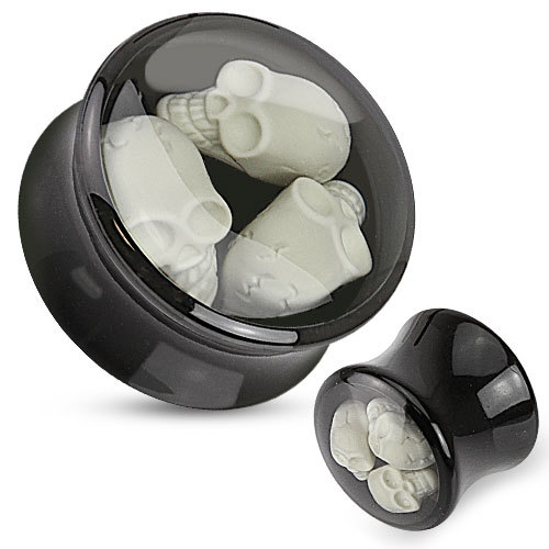 Flesh tunnel plug - flesh,