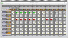 Digitaler Monatsplaner