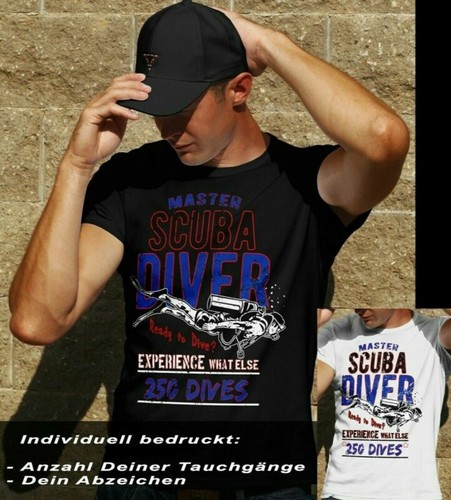 Shirt taucher dive master - dive,