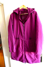 Damen Jacke mit Kapuze in Lila