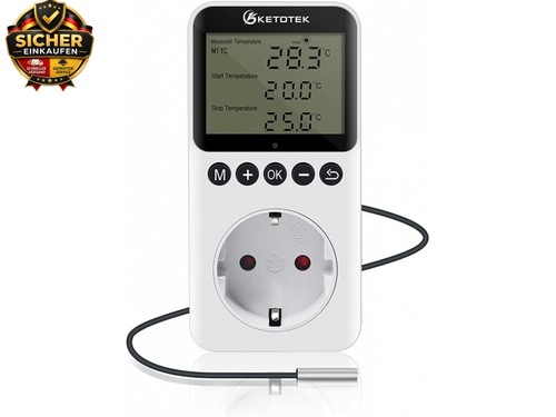 Digital thermostat steckdose - digital,