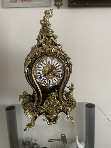 Boulle kaminuhr ormolu 1850 - boulle,