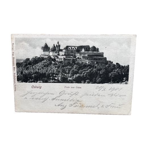 Ansichtskarte postkarte coburg - ansichtskarte,
