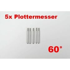 5x Plottermesser 60° für