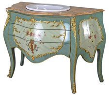 Waschbeckenunterschrank Antik