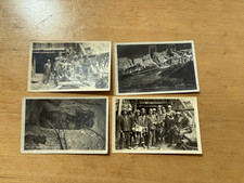 4 x alte AK Ansichtskarten Bergbahn Zahnradbahn Bayern Zugspitzbahn Bau Garmisch