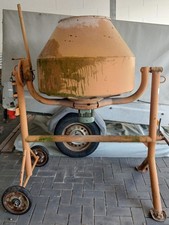 Betonmischer Kipptrommelmischer Trommelmischer Zementmischer DDR 100l