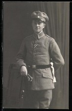 Foto-AK Unteroffizier der