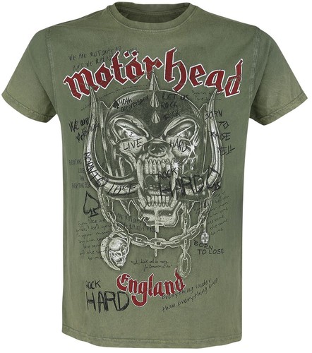 Motörhead shirt herren - motörhead, t-shirt