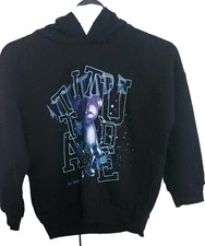 Jungen Marks & Spencer schwarzer Hoodie Alter 7-8 Jahre-neu Etikett-ideales Weihnachtsgeschenk