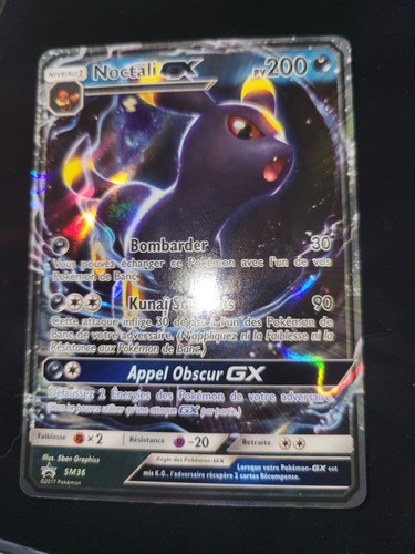 Noctali pokemon sm36 - gx,