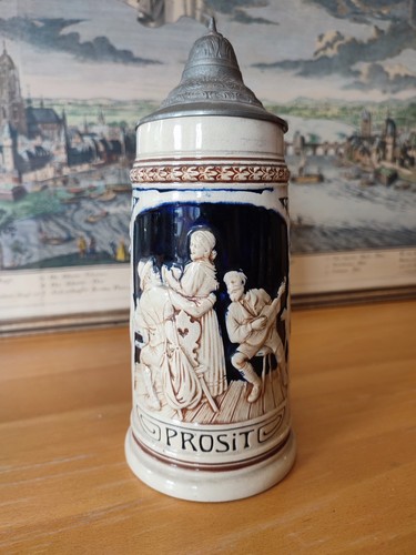 Reinhold hanke bierkrug prosit - bierkrug,