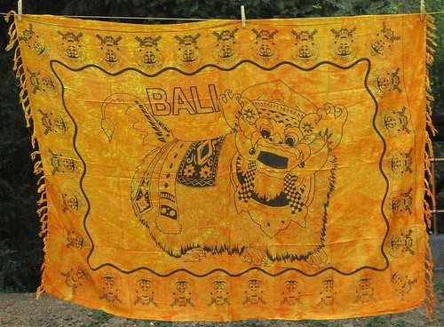 Sarong sarung barong gelbtöne - sarong,
