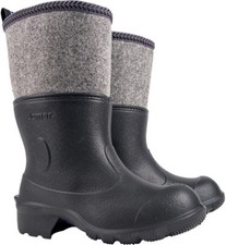 leichte EVA Gummistiefel Thermostiefel gefüttert Filz