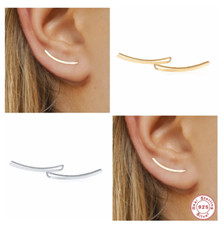 Damen Ohrklemmen 925 Echt