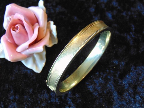 Armreif ziseliert gold - ziseliert,
