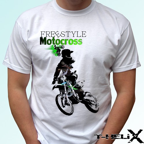 Freestyle motocross weißes - freestyle,