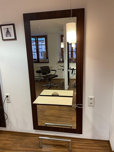 Friseurspiegel bedienplatz - friseurspiegel,,