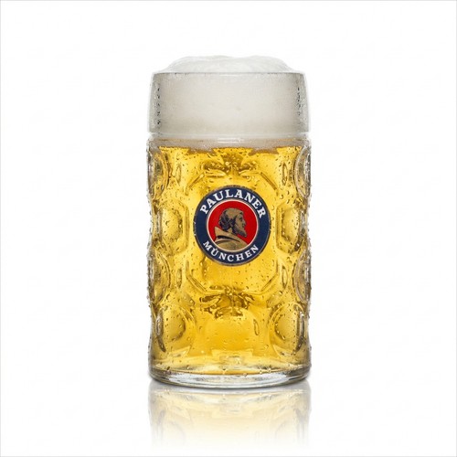 Paulaner maßkrug bierglas - paulaner,