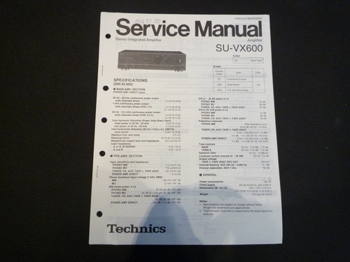 Original service manual - original,