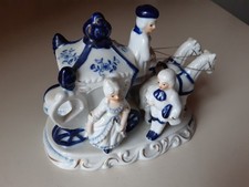 Figur Kutsche 2 Pferde 3