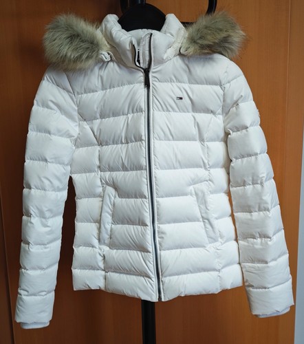 Tommy jeans daunenjacke weiß - tommy,