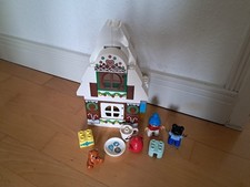Lego Duplo Figuren Weihnachten Lebkuchenhaus  Konvolut