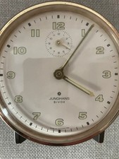 Junghans Bivox Wecker, Handaufzug, Retro, Vintage, Sammeln