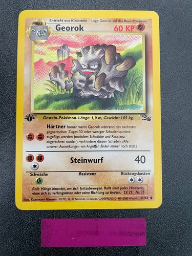 Pokemon karte georok - -,