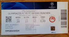 Ticket CL 2019  Olympiakos Piräus - Bayern München