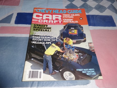 Car craft magazine - craft, 1981